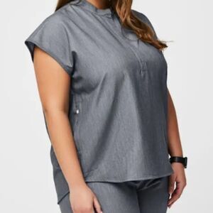 Figs Scrub Top Women's Sleeveless V Neck Rafaela WXXSW1003 Soft Cool Breezy XXL